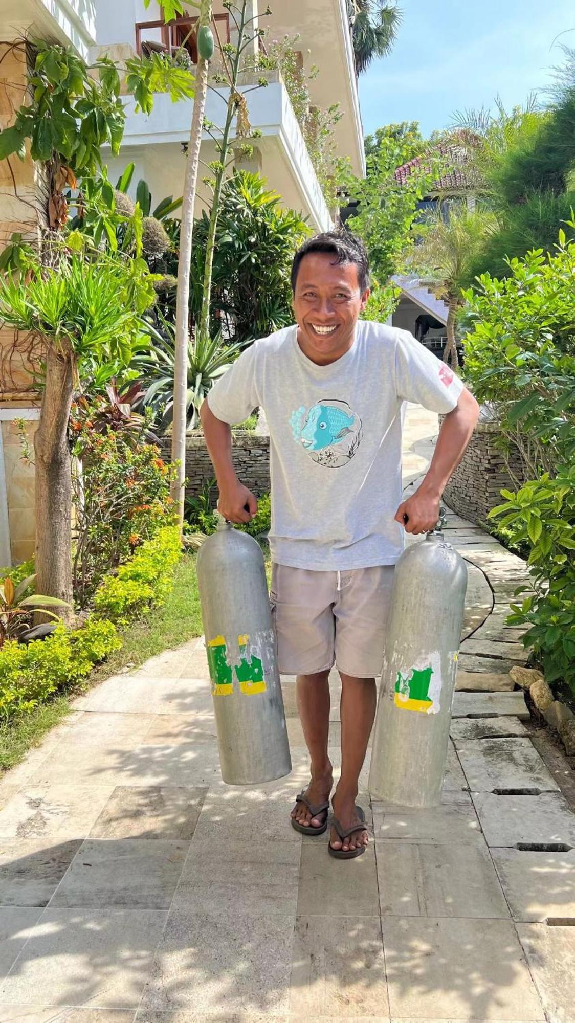 Villa Alba Bali Dive Resort Tulamben Esterno foto