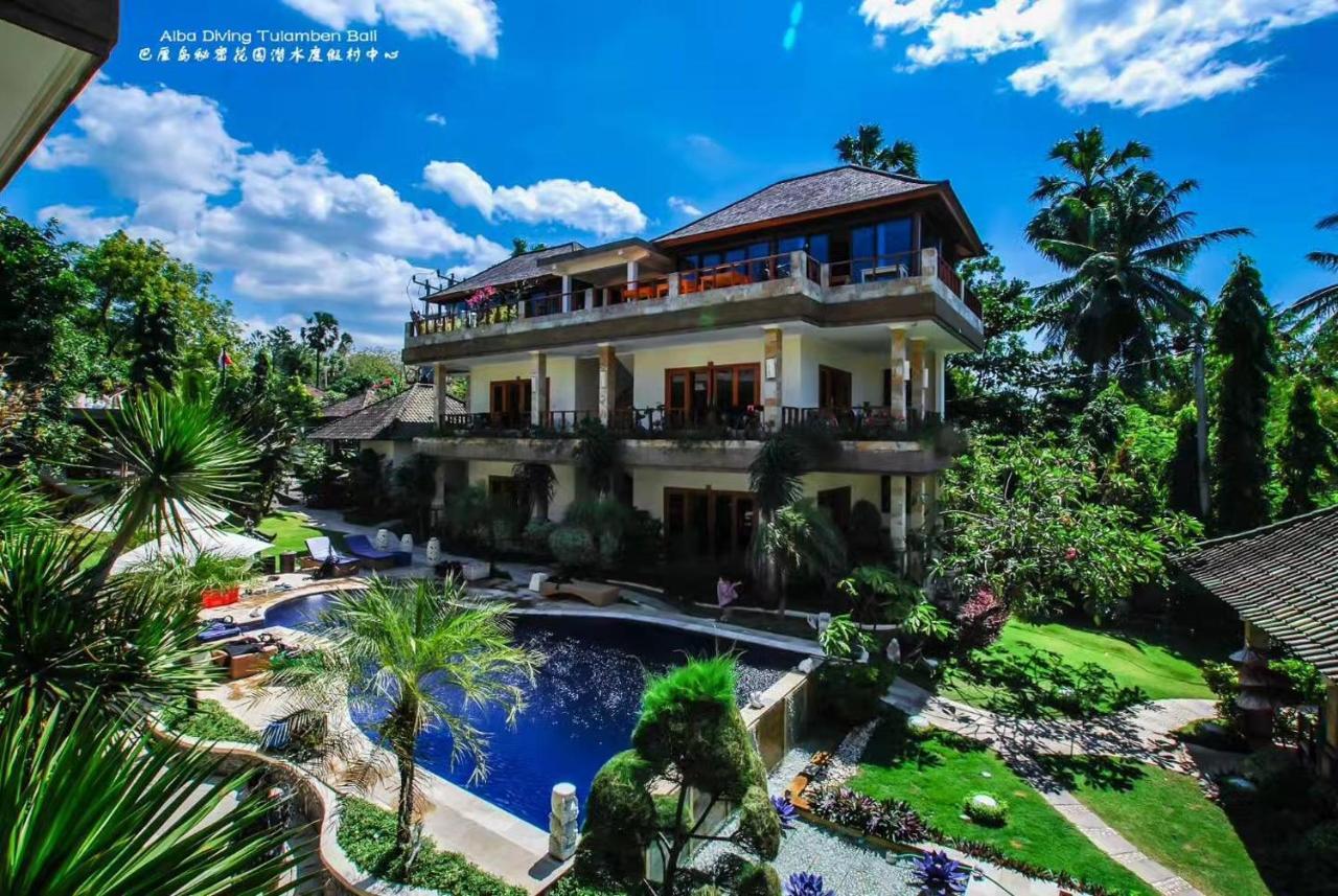 Villa Alba Bali Dive Resort Tulamben Esterno foto
