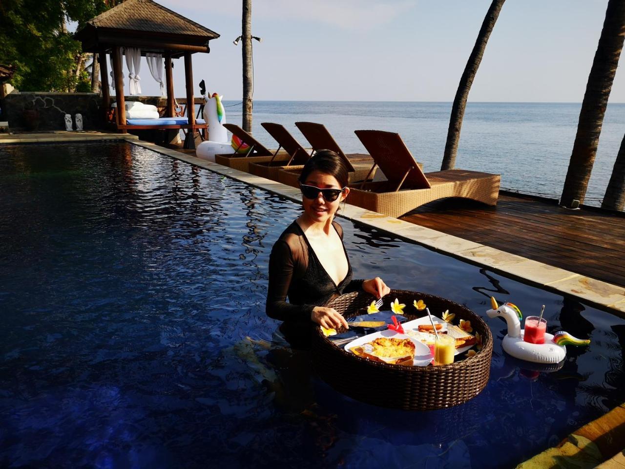 Villa Alba Bali Dive Resort Tulamben Esterno foto