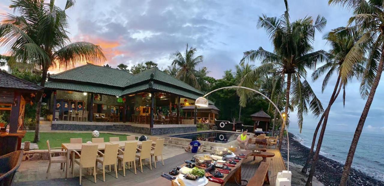 Villa Alba Bali Dive Resort Tulamben Esterno foto
